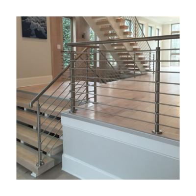 China Modern Outdoor Rod Bar Fencing New Style Industrial Stainless Steel Railing Rod Bar Balustrade Mirror for sale