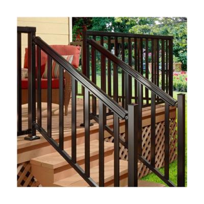 China Modern Quality Assurance Used Wrought Iron Stair Railing Aluminum Railing Simple Aluminum Railing for sale