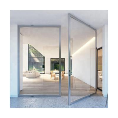 China Competitive Price Hot Sale Double Swing Door Love Modern Glass Swing Door Customized Glass Swing Door for sale