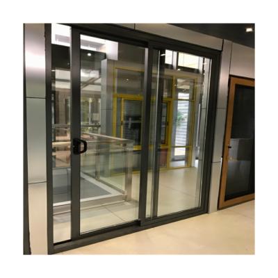 China Modern Fashion Factory Prima Housing White Aluminum Sliding Doors for sale