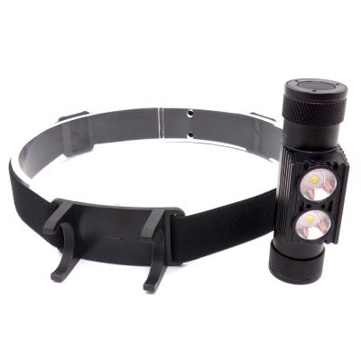 China NEW Camping LED Head Lamp Removable Outdoor Flashlight With Rechargeable Head Light Waterproof Sports LED Headlamp for sale