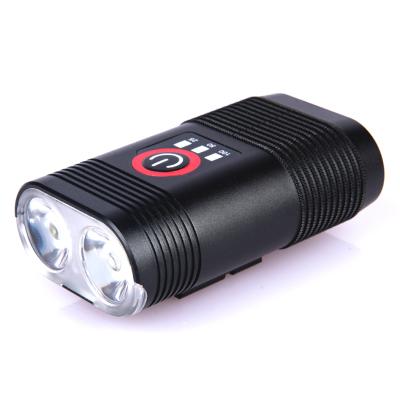 China Aluminum Alloy LED Bicycle Front Light USB LED Light Bike Frame Cold Serious Cycling Lamp for sale