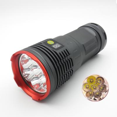 China Camping 20000 LM High Power LED Flashlight XM-L T6 Battery LED Hunting Flashlight Camping Torch Flashlight for sale