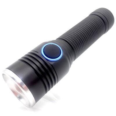 China Outdoor Camping Rise Walking Flashlight T6 LED Flashlight Waterproof 1000 Lumens Tactical Flashlight For Self Defensive for sale