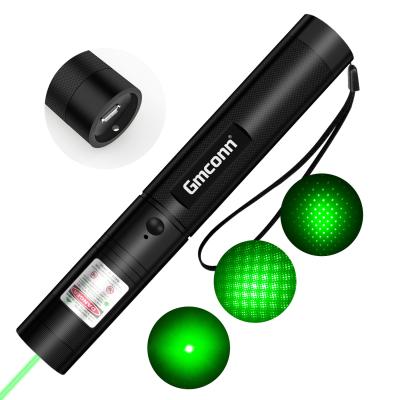 China Indicator Long Range Laser Indicators with USB Charging, Powerful Adjustable USB Laser Pen Indicator Focus Handheld Laser Indicator for sale