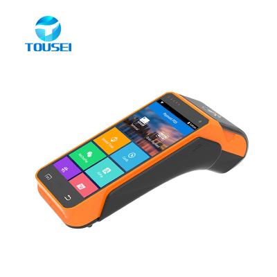 China OEM Handheld Android Mobile Wireless POS System Machine 4G WIFI for sale