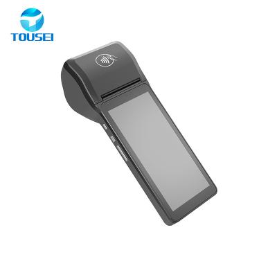 China 5.5 polegadas Smart Touch POS Máquina Android NFC Card Reader 4G Scanner à venda