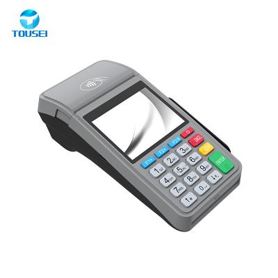 China Bluetooth MPOS Android Systems & Services Payment Linux POS Terminal 2.8 Inch Screen for sale