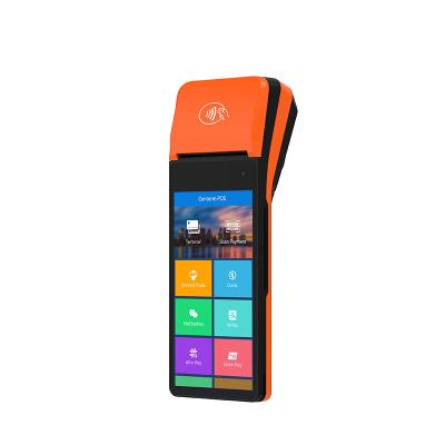 China Payment Mobile POS Handheld Terminal System 4G WIFI Barcode for sale