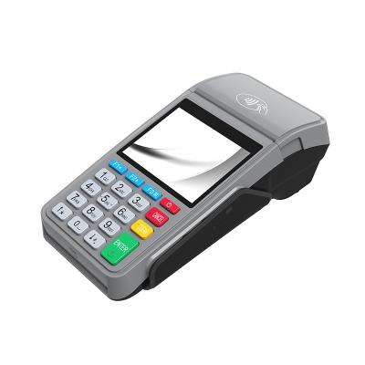 China Retail Banking Handheld Linux MPOS POS System Terminal Machine 2.4Inch Display for sale