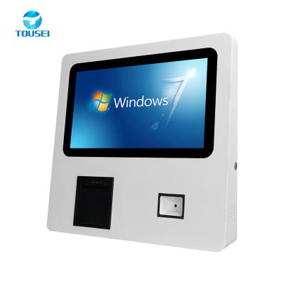 China Custom VESA Mount Kiosk Machine POS System Self Ordering for sale