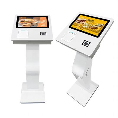 China All In One Self Service POS System Interactive Kiosk Desktop Customized for sale