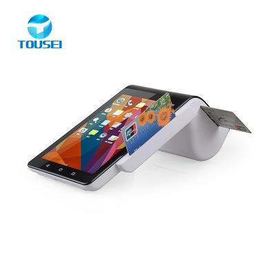 China Thermal Cellphone POS MPOS System Terminal 4G WIFI TOUSEI PT7003 for sale