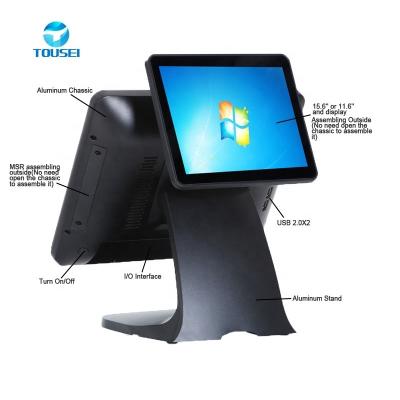 China Core I5 Touch Screen Billing Machine POS Cashier Android 8.1 For Restaurant Order for sale