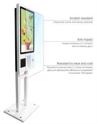 China ODM Wall Mounted Self Ordering Kiosk Payment Restaurant POS System for sale