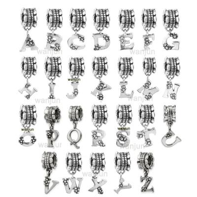 China Vintage 100% wanjun 925 logo 925 silver limited edition 1:1 original Z letter pendant suitable for European DIY bracelet woman jewelry for sale