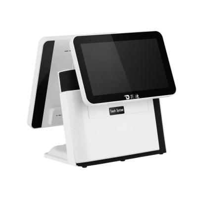 China Yingdi Latest Outlook Dual Touch Screen Single Client Show POS Machine 15 Inch for sale