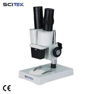 China SCITEK Stereoscopic Microscope overseas maintenance services Stereo microscope for laboratory 300x200x150 for sale