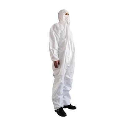 China PP SMS Protective Suit Disposable Protective Suit Hazmat Graduated Surgical Nonwoven Suit For Doctors for sale