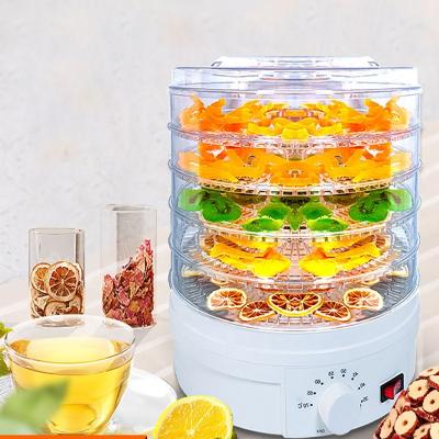 China Multifunctional Food Dehydra Fruit Vegetable Dryer Machine 350W Hot Air Circulation 5 Trayers Small Size/Home Use Kitchen Dehydrator Fruit Dehydrator for sale