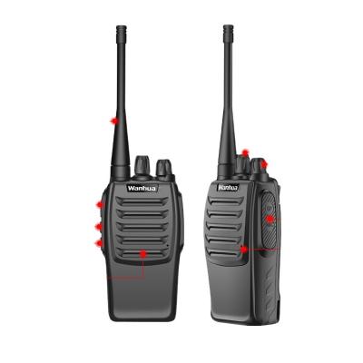 China Wanhua WH27E Walkie Talkie Long Range UHF Customization Support Professional Best Hotel Use 3300mAh for sale