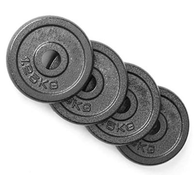 China Entertainment Men's Fitness Cast Iron Barbell Sheet And Training Weight Plates Strength Training Barbell Sheet for sale