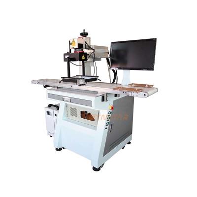 Cina 220V 20W macchina di marcatura automatica laser Laser a fibra / UV / CO2 in vendita