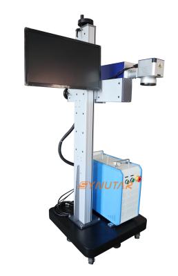 China High Precision Flying Laser Marking Machine 10W Industriële lasergraver Te koop