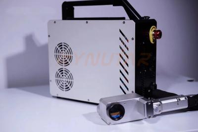 China Metalen roestverwijderende laserreinigingsmachine 1064nm golflengte gepulseerd Te koop