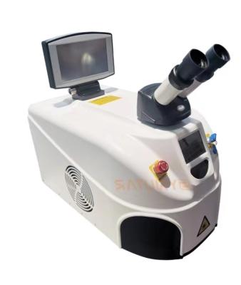 China 200W Jewelry laser welder with 2-8m/min Speed 220V/50Hz Power Supply for sale