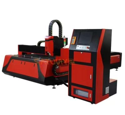 China Water Cooled 1500W-6000W Servo Motor Fiber Laser Cutting Machine With Precision Gear Rack Transmission à venda