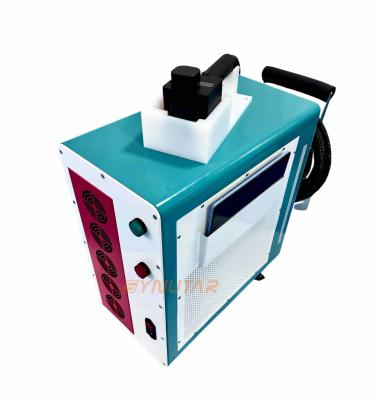 China Fiber Laser Portable Cleaning Machine With Air Cooling Line Scanning / Random Scanning CE Certified for sale