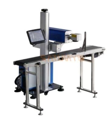 China 0.15mm Minimum Character Size CO2 Laser Marking Machine With DSP Control System for sale