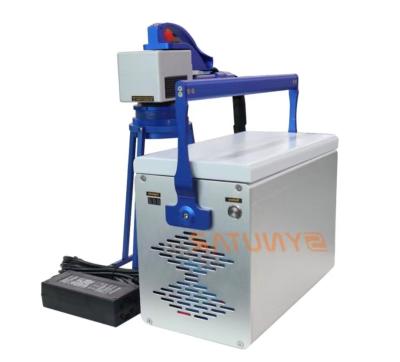 China Precision Fiber Laser Marking Machine With 0.01mm Line And 0.2mm Character Height for sale