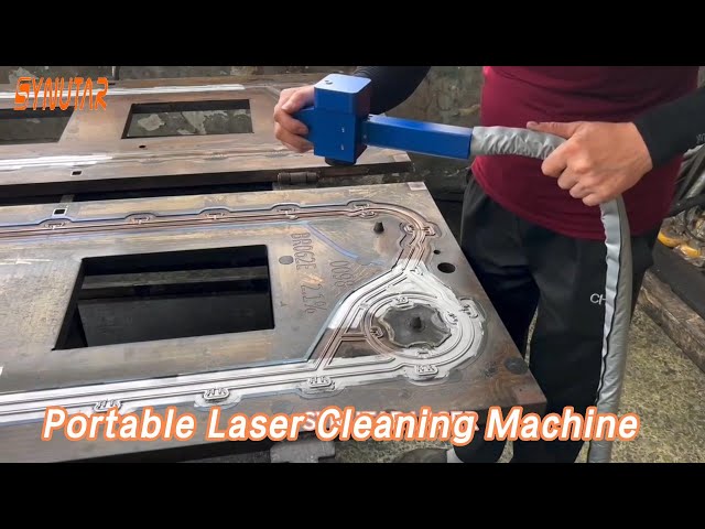 Industrial Pulsed Portable Laser Cleaning Machine 500W Automatic