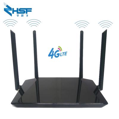 China 4G WIFI Home Router Hotspot 4G WAN LAN WIFI Modem Router CPE 4G WIFI Home Router with SIM Card Slot for sale