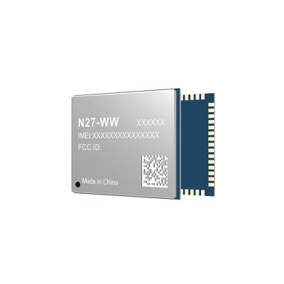 China LGA Internal Package NB-IoT/eMTC Module N27 Supports Cat.M1 Cat.NB2 EGPRS Class3/5 GNSS and Open ThreadX for sale