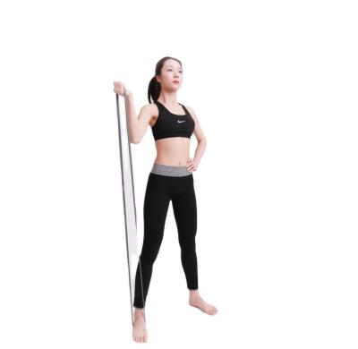 China Body Slimming Factory Direct Sale Pull Up Band Aid Long Exercise Bands Thick Fitness Yoga Latex Resistance Band for sale