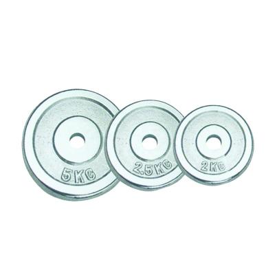 China Universal Hot Selling High Quality Weightlifting Chrome Weight Plate for sale