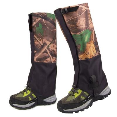 China Outdoor Sports Camouflage Cuffs Outdoor Sport Leg Snow Boots Cover To Increase Walking Climbing Hunting for sale