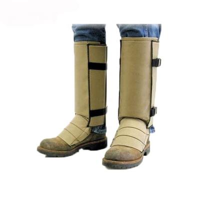 China Durable Snake Proof Leg Boot Shoe Protective Hunting Cuffs For Outdoor Hunting for sale