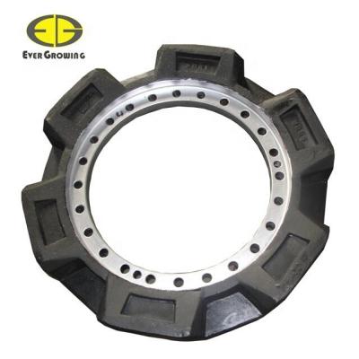 China Construction machinery sprocket for Japan Nippon Sharyo DH408 Crawler Crane Construction Machinery Parts for sale