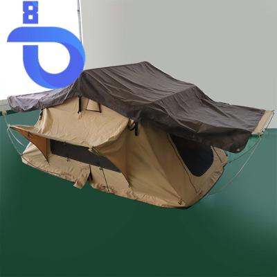 China Extended Type RISE SS Cheapest Custom Enter Top Tent 5 Person Tent Aluminum Aluminum Roof Cover Camping for sale