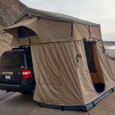 China Extended Type Fold Up 3 Person Hard Top Roof Tent for sale