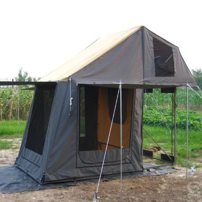 China Extended Type Ocam Car With Dinghy Custom Outdoor Waterproof Roof Top Tent for sale