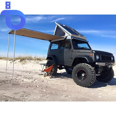 China Fishing Waterproof Aluminum Case Toyota Hiace 4X4 Car Side Tent Wall Bracket Fox Portable Fender for sale