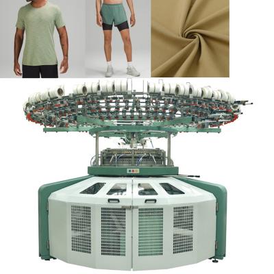 China LEADSFON Lycra High Speed ​​Single Cotton Weft Jersey Circular Knitting Machine for sale