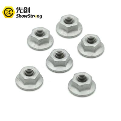 China Heavy Industry Reigning Torque Type All Metal Lock Nut Mild Steel Zinc Surface Din6927 Plate for sale