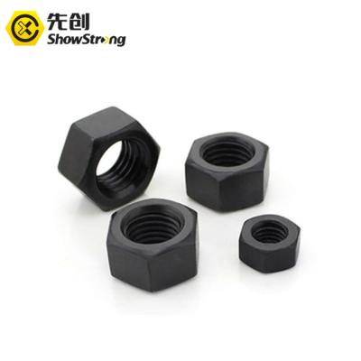 China Plain Carbon Steel DIN934 Carbon Steel Zinc Coated Yzp Hex Nut for sale