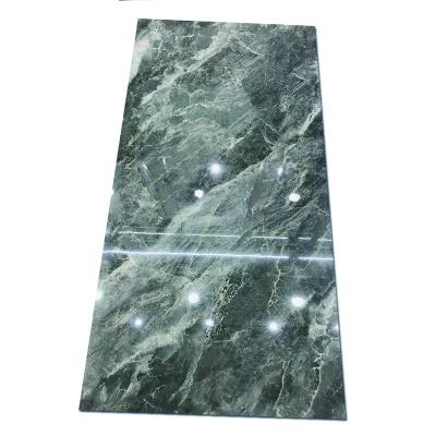 China Europe Natural Stone Tiles Flexible Stone Gray Color Full Body Marble Tiles Design Polished Floor Tiles SAJS12015 for sale